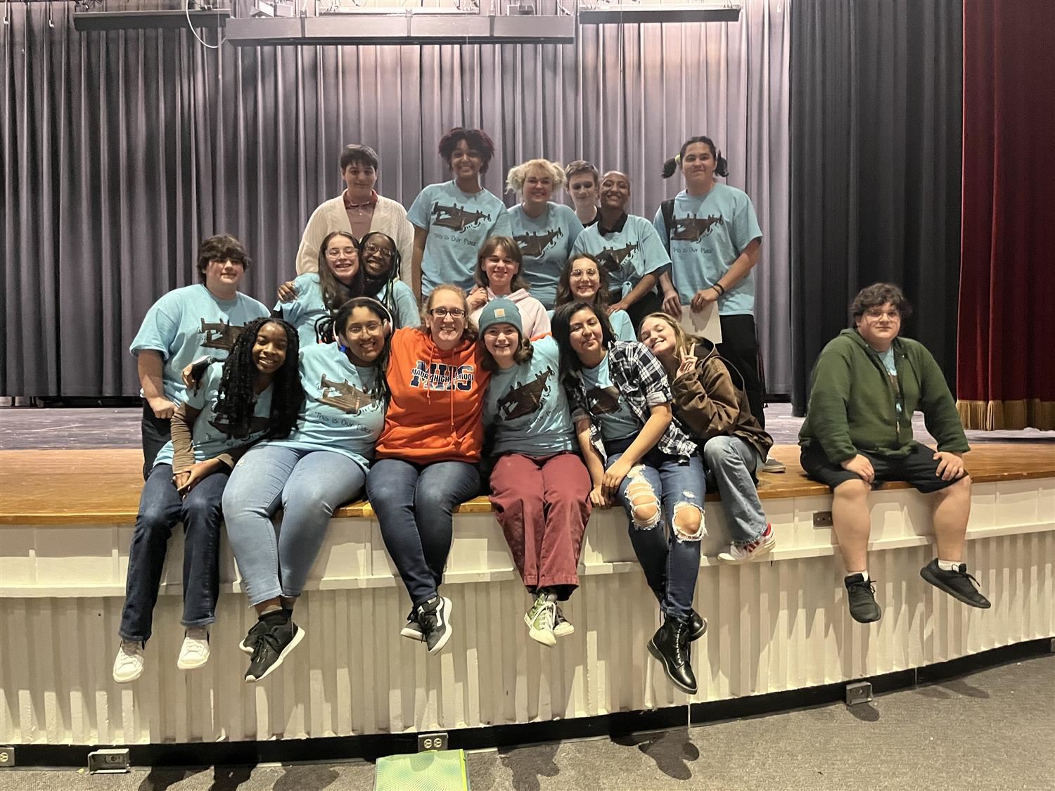 Maury One Act Play team